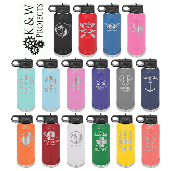 W 32 oz Polar Camel Water Bottle