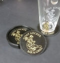 Personalized Leatherette Coasters pack of 4