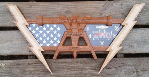 Fire Controlman FC Shadow Box