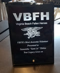 Beveled Edge Glass or Wooden Plaque 6inches X 8inches