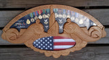 Submarine Warfare Insignia (SS)  Shadow Box