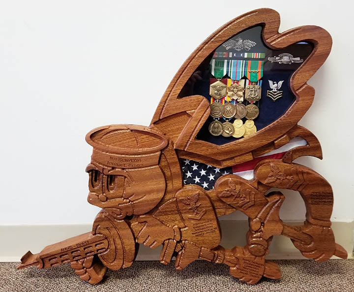 SeaBee Shadow Box