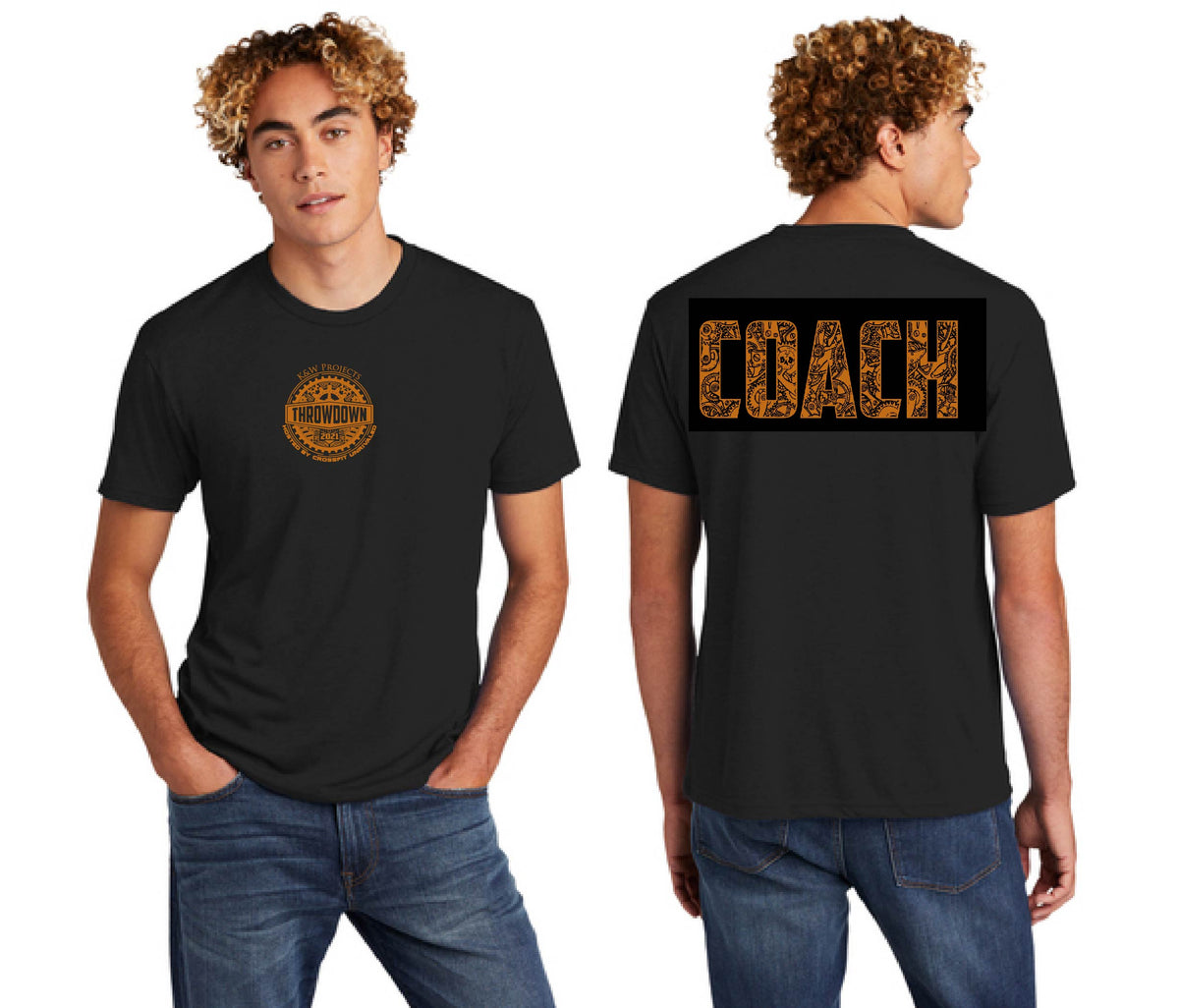 Throwdown 2021 Coach and Sherpa Tees